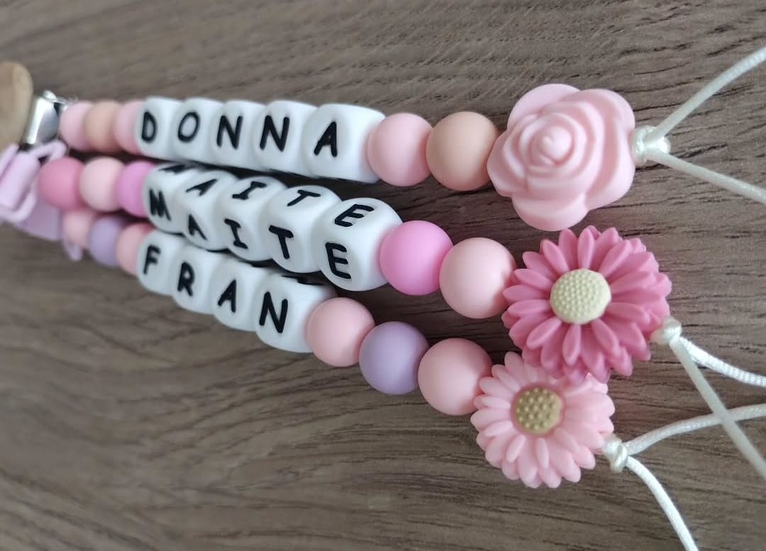 Portachupetes personalizados Naim Bebés